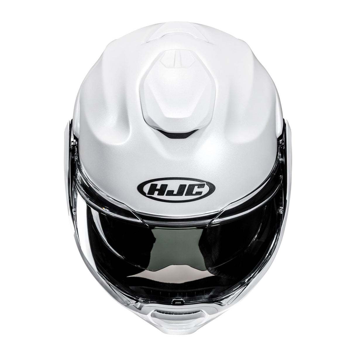 HJC F100 Semi Flat Metallic Blue Modular Motorcycle Helmet