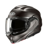 HJC F100 Semi Flat Titanium Modular Motorcycle Helmet 180 Flip