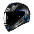 HJC C10 Aspa MC2 Blue Motorcycle Helmet Metallic Black Grey