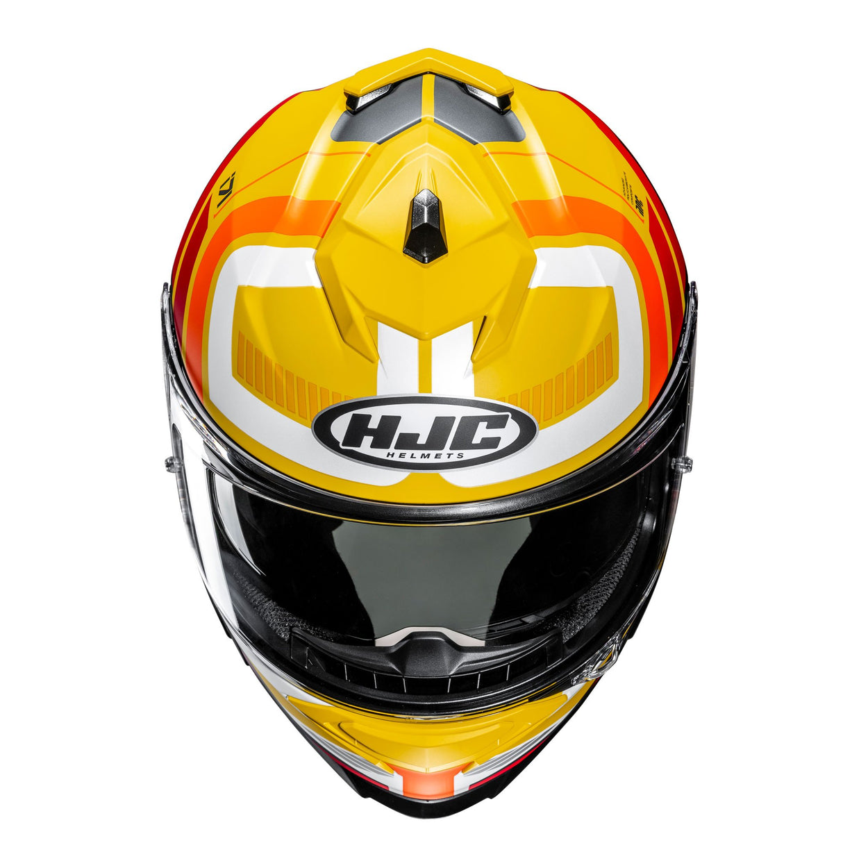 HJC I71 Viz MC3SF Yellow Motorcycle Helmet