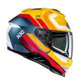 HJC I71 Viz MC3SF Yellow Motorcycle Helmet