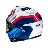 HJC I71 Viz MC21 White Red Blue Motorcycle Helmet