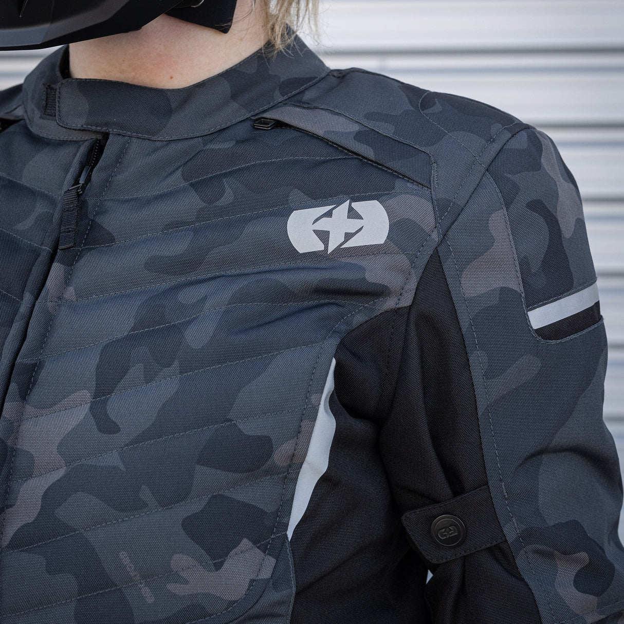 Oxford Valencia D2D 3.0 Ladies Motorcycle Jacket Black Camo