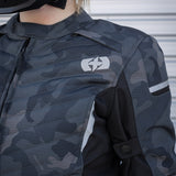 Oxford Valencia D2D 3.0 Ladies Motorcycle Jacket Black Camo