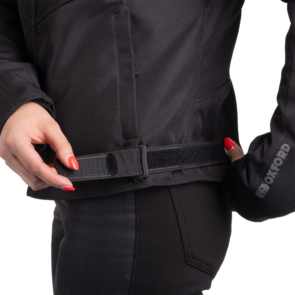 Oxford Valencia D2D 3.0 Ladies Motorcycle Jacket Black