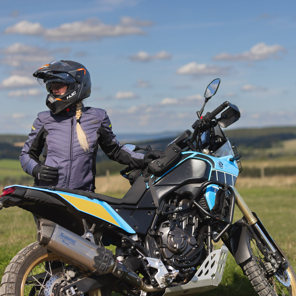 Oxford Valencia D2D 3.0 Ladies Motorcycle Jacket Grey Black