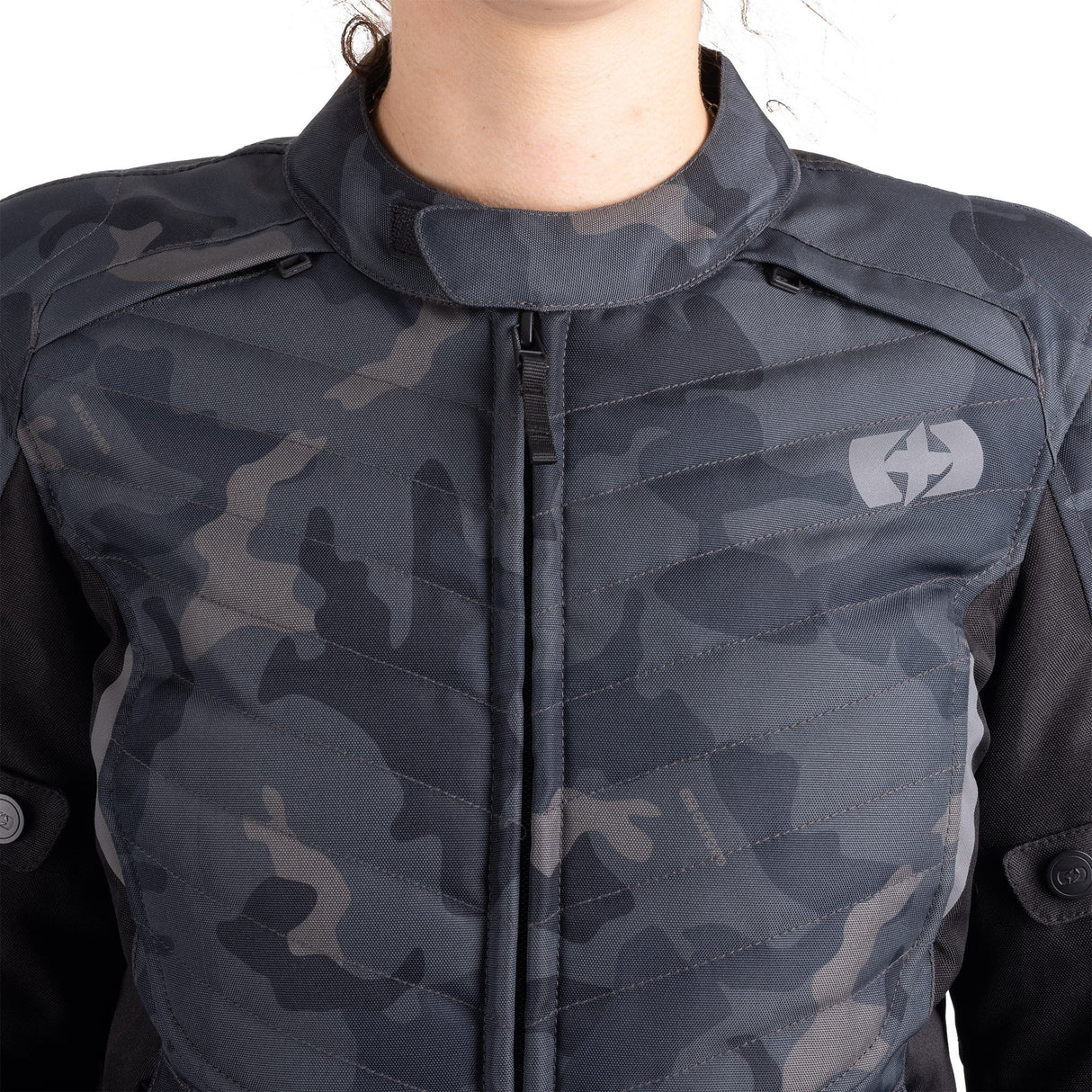 Oxford Valencia D2D 3.0 Ladies Motorcycle Jacket Black Camo