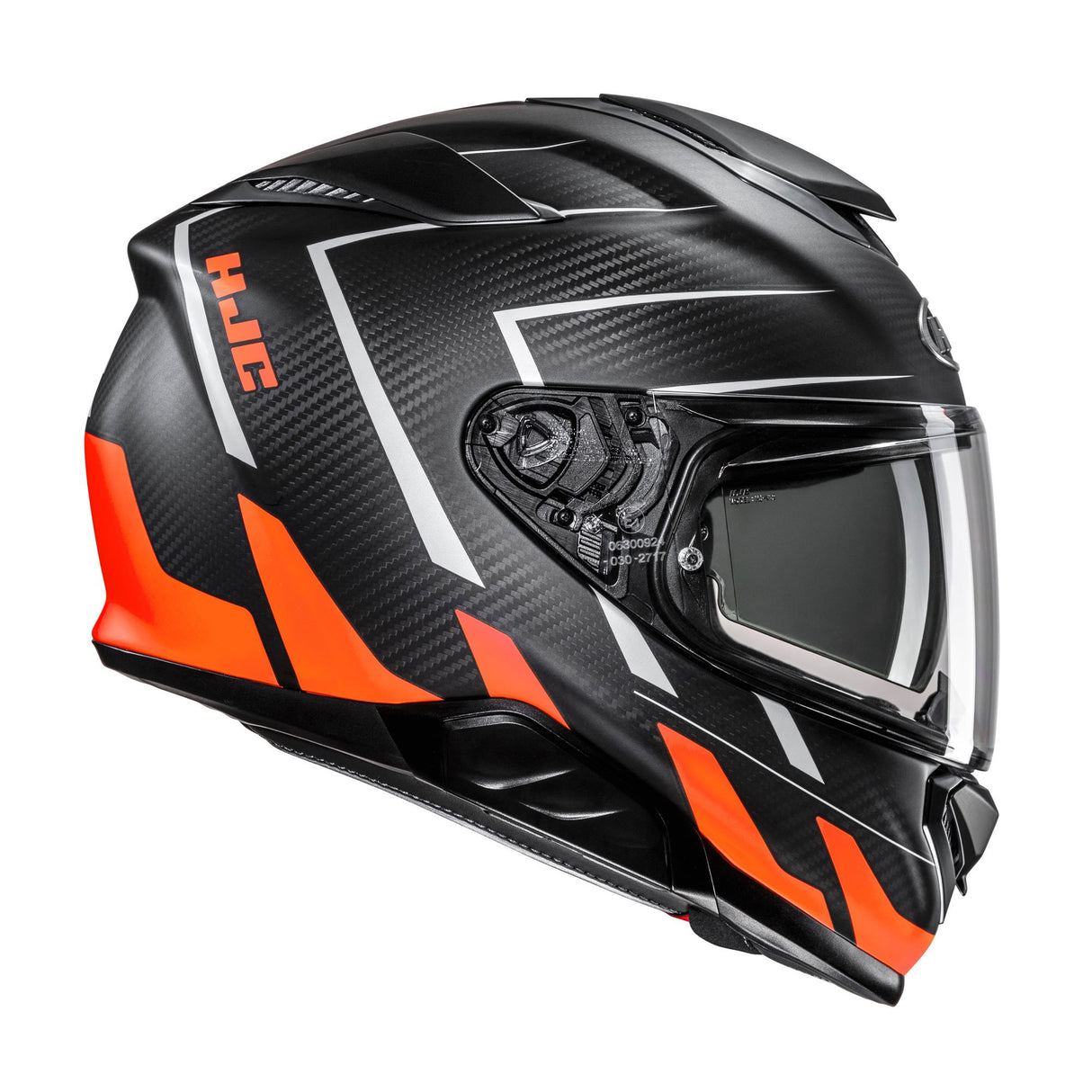 HJC RPHA 71 Carbon Cano MC6HSF Orange Motorcycle Helmet