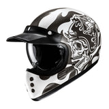 HJC V60 Flame MC5 Black Motorcycle Helmet