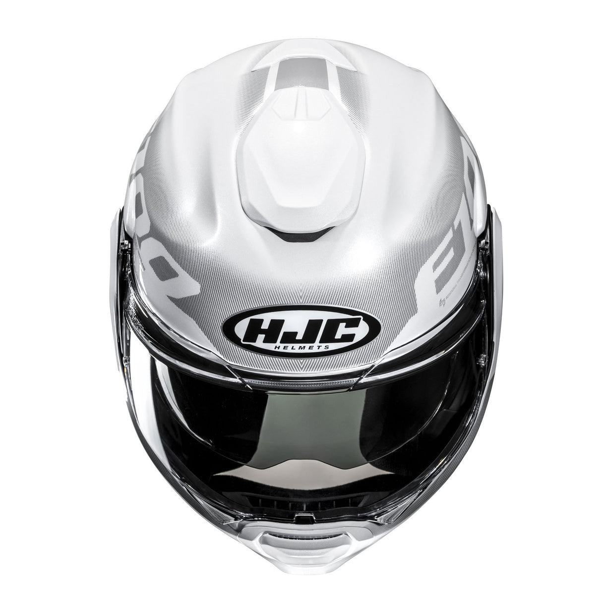 HJC F100 Hetal MC10 White Modular Motorcycle Helmet