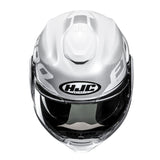 HJC F100 Hetal MC10 White Modular Motorcycle Helmet