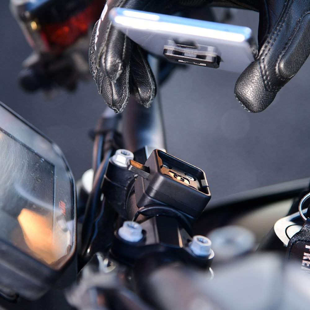 Oxford CLIQR OX851 Motorcycle Phone Holder Motorbike Handlebar Cable Tie Mount