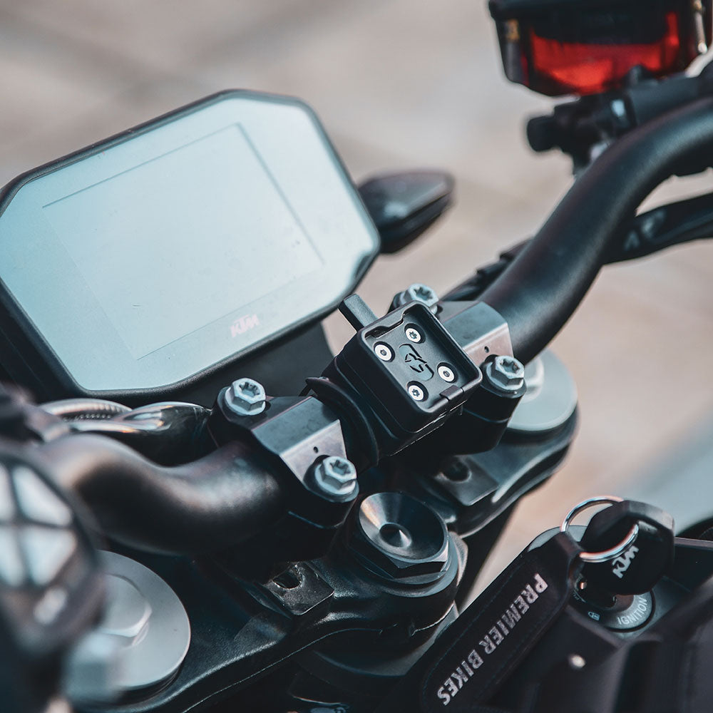 Oxford CLIQR OX851 Motorcycle Phone Holder Motorbike Handlebar Cable Tie Mount