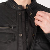 Oxford Hardy Wax 2.0 Men's Motorcycle Jacket Black