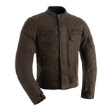 Oxford Hardy Wax 2.0 Motorcycle Jacket Khaki Green Quilted