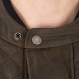 Oxford Hardy Wax 2.0 Men's Motorcycle Jacket Khaki