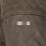 Oxford Hardy Wax 2.0 Men's Motorcycle Jacket Khaki