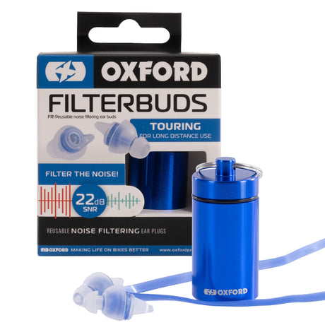 Oxford OX954 FilterBuds Touring 22dB SNR Reusable Earplugs