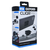 Oxford CLIQR OX852 Motorbike Headstock Mount Motorcycle Phone Holder Sat Nav GPS