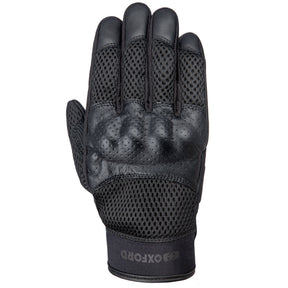Spartan Air Mesh Motorcycle Gloves Black Summer