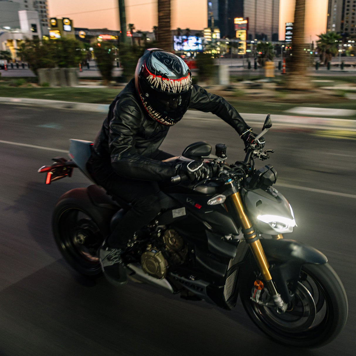 HJC RPHA 12 Venom 3 Marvel MC1SF Motorcycle Helmet
