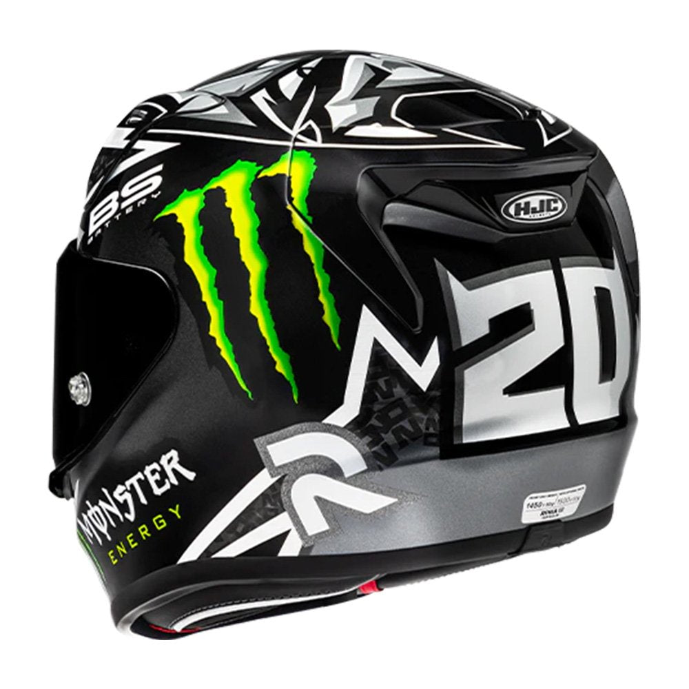 HJC RPHA 12 Quartararo Replica Black Motorcycle Helmet