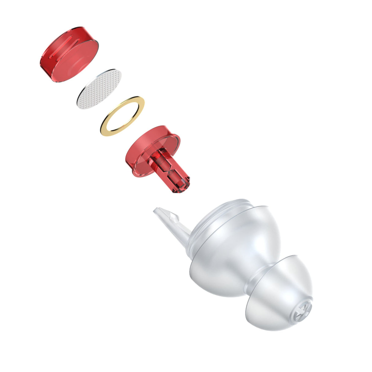 Oxford OX955 FilterBuds Race 28dB SNR Reusable Earplugs