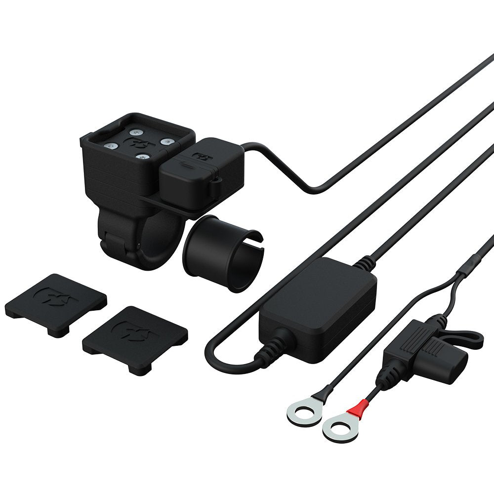 Oxford CLIQR OX866 USB Type A Motorcycle Handlebar Mount Motorbike Phone Holder Charger GPS
