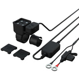 Oxford CLIQR OX866 USB Type A Motorcycle Handlebar Mount Motorbike Phone Holder Charger GPS