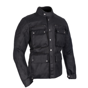 Oxford Sterling D2D Motorcycle Jacket Black Wax