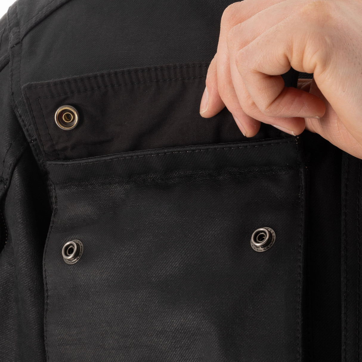Oxford Sterling D2D Men's Motorcycle Jacket Black