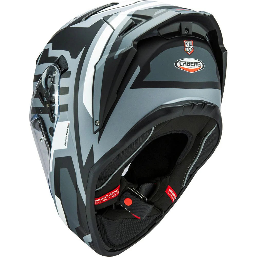Caberg Drift Evo 2 Horizon Matt Grey Black White Motorcycle Helmet