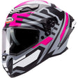 Caberg Drift Evo 2 Horizon Matt Grey Black Fuchsia Motorcycle Helmet 