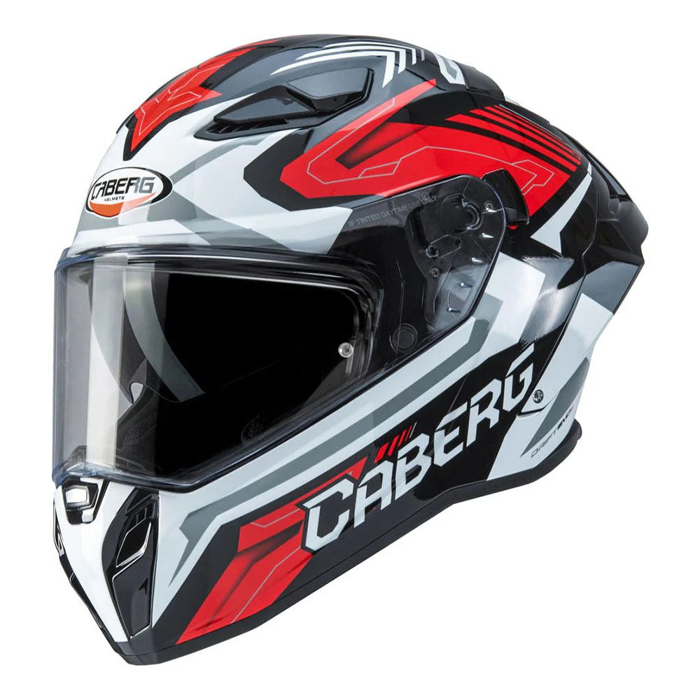 Caberg Drift Evo 2 Jarama Black White Red Motorcycle Helmet 