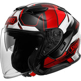Shoei J-Cruise 3 Whizzy TC-1 Black Red Motorcycle Helmet 