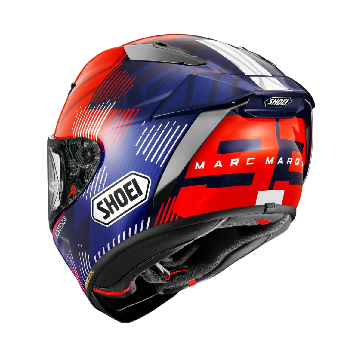 Shoei X-SPR PRO Marquez 8 TC1 Red Motorcycle Helmet