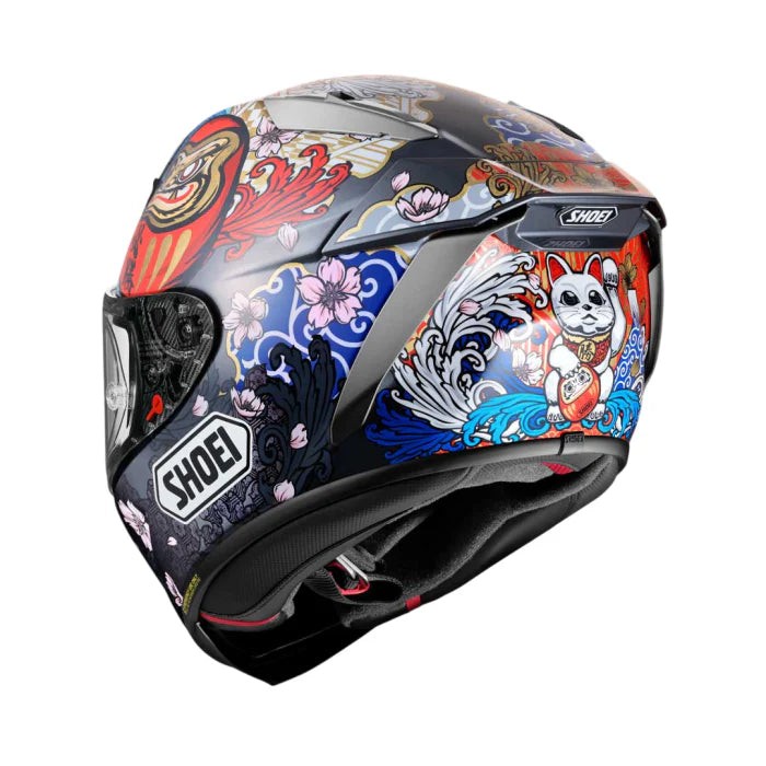 Shoei X-SPR PRO Motegi 5 TC5 Red Motorcycle Helmet