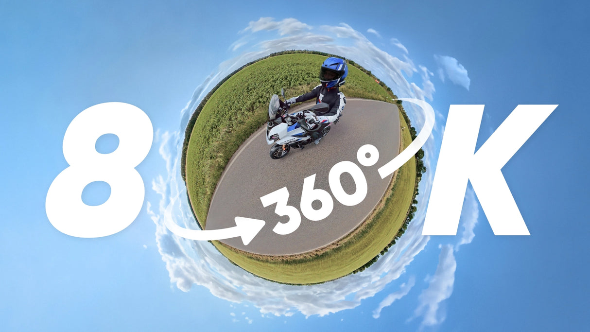 Insta360 X5 BMW Edition Motorcycle Bundle Inc Ultra Battery & Mini Remote