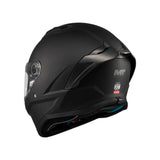 MT Stinger 2 Pure Motorcycle Full Face Helmet Matt Black