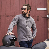 Oxford Ridgeback Original Approved AA Armoured Mens Shirt Grey