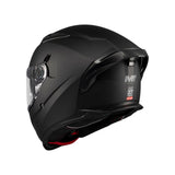 MT Braker SV Pure Motorcycle Full Face Helmet Matt Black