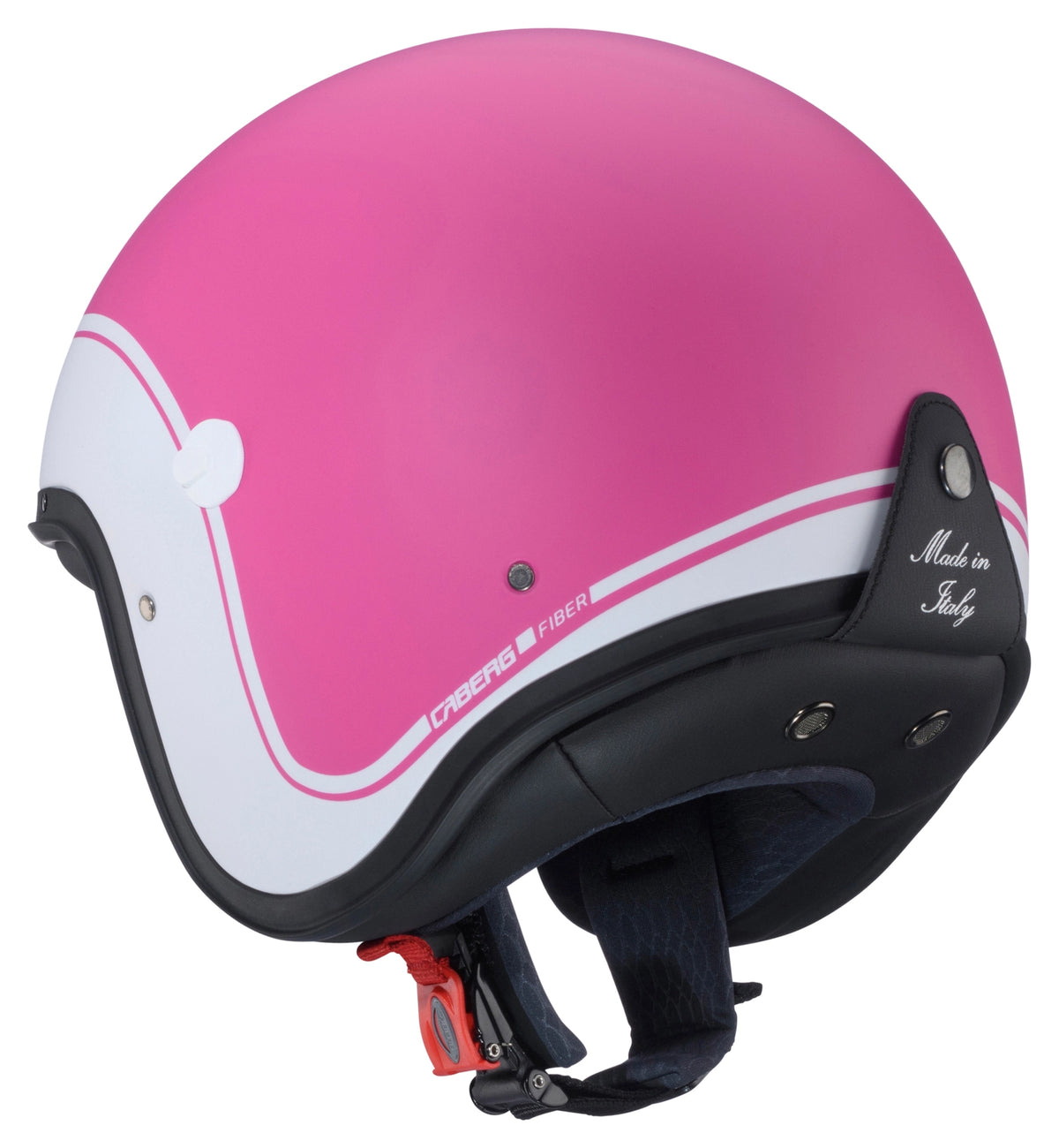 Caberg Freeride X Imola Matt Fuchsia White Motorcycle Helmet