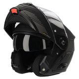 Sena Specter Smart Mesh Intercom Motorcycle Flip Front Helmet Black