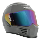 Simpson Speed Solid Armour Grey Motorcycle Helmet (ECE-22.06)