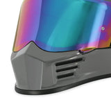 Simpson Speed Solid Armour Grey Motorcycle Helmet (ECE-22.06)