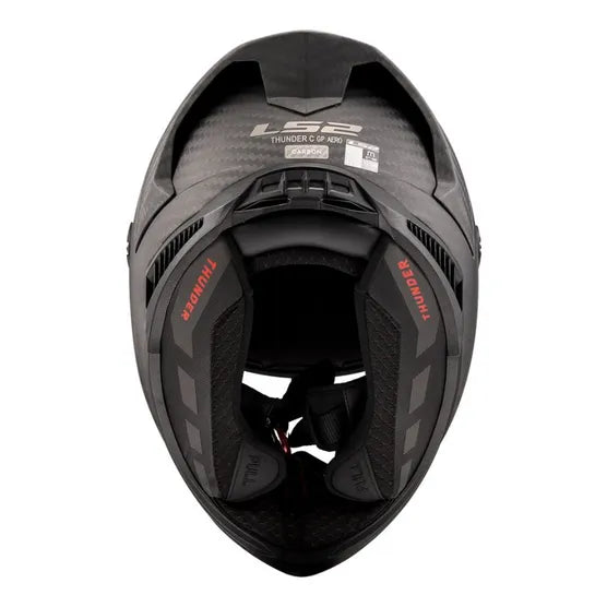LS2 FF805 Thunder GP Aero Matt Carbon Motorcycle Helmet