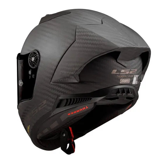 LS2 FF805 Thunder GP Aero Matt Carbon Motorcycle Helmet