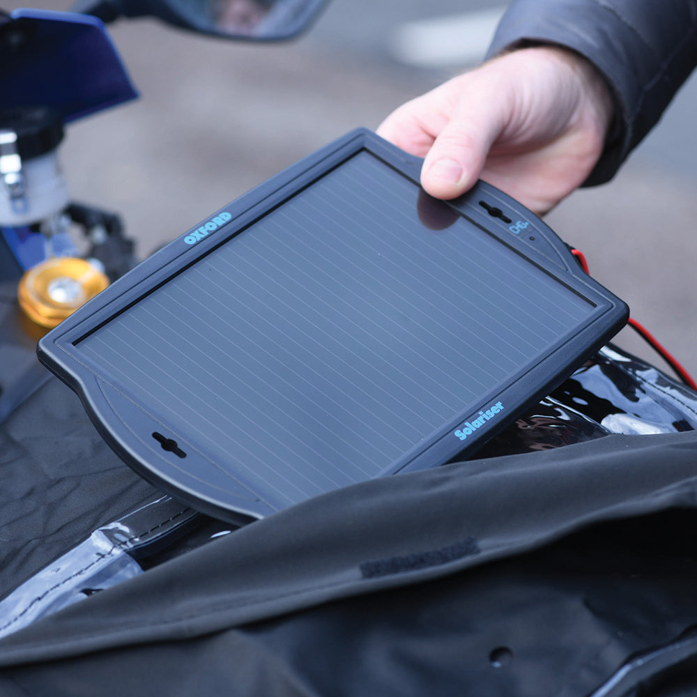 Oxford OF949 Solariser Motorcycle Motorbike Battery Charger 12V Solar Powered