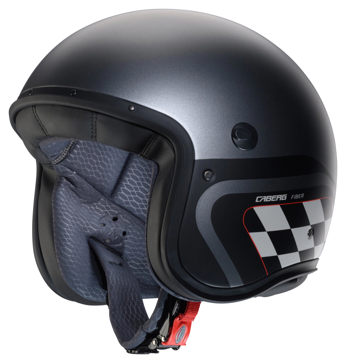 Caberg Freeride X Daytona Matt Gunmetal Black White Motorcycle Helmet