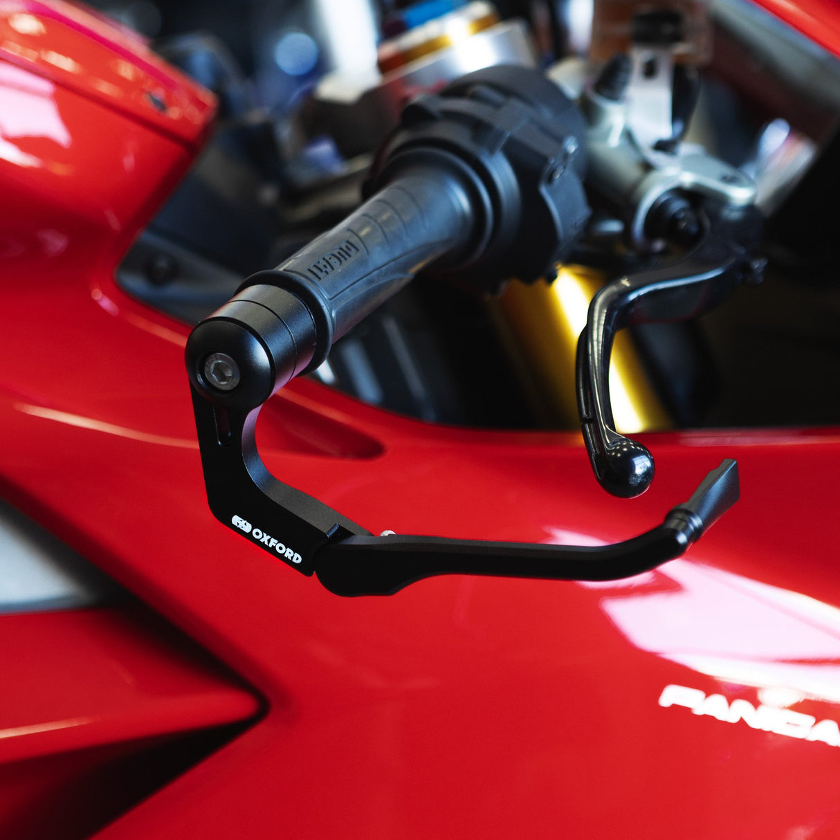 Oxford OX984 Lever Guard Pro Motorcycle Motorbike Hand Guard Aluminium